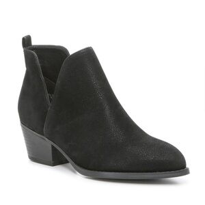 CL BY LAUNDRY Cherish Ankle Black Boots Slip On Size 9.5 Casual Booties New